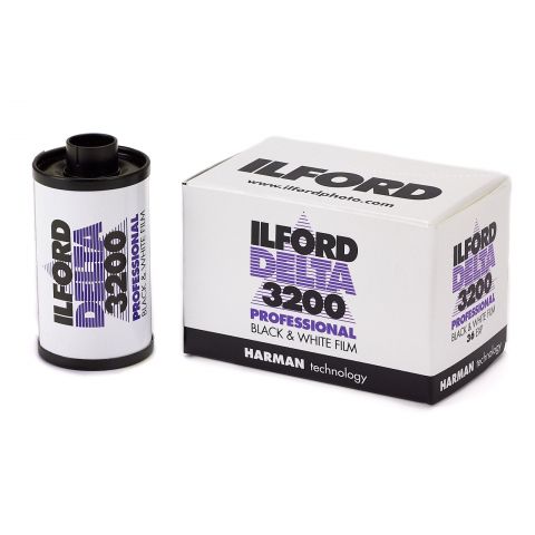 Ilford Delta 3200 Professional 35mm 36 exp Black & White Film
