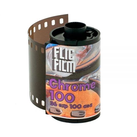 Flic Film Chrome 100 35mm Colour Transparency Film