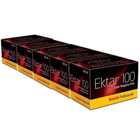 Kodak Ektar 100 35mm 36 Exp Colour Print Film (5 Pack)