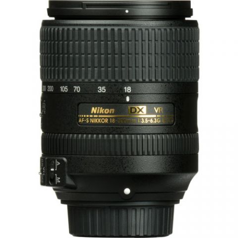 Nikon AF-S DX NIKKOR 18-300mm f/3.5-6.3G ED VR Lens - FREE UK DELIVERY