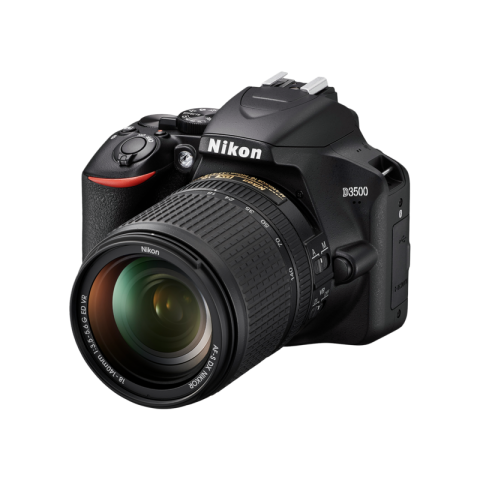 Nikon D3500 Digital SLR Camera with 18-140mm G-ED VR Lens - FREE UK DELIVERY