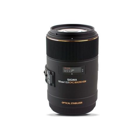 Sigma 105mm f/2.8 EX DG OS HSM Macro Lens - Canon Fit